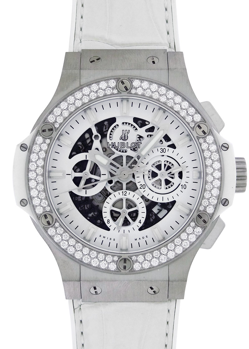 ウブロ - アエロバン オールホワイト ダイヤモンド | HUBLOT | 311.SE