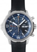 IWC - アクアタイマークロノグラフ エクスペディション ジャック＝イヴ・クストー | INTERNATIONAL WATCH COMPANY | IW376805 | SS ブルー文字盤 自動巻き ラバー