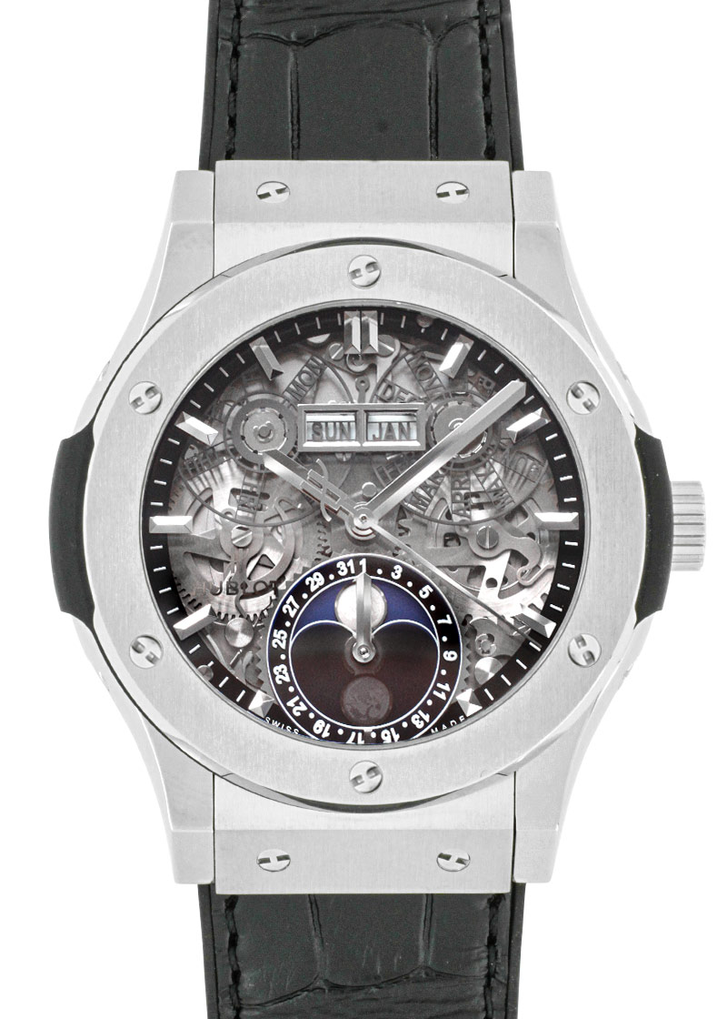 ウブロ　HUBLOTクラシックフュージョン HUBLOT CLASSIC FUSION CHRONOGRAPH CERAMIC BLUE BRACELET