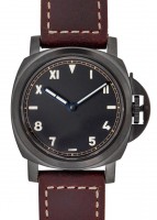 オフィチーネ パネライ - ルミノール カリフォルニア 8デイズ TI(DLC) | OFFICINE PANERAI | PAM00779 黒文字盤 手巻き レザー |
