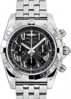 ブライトリング - クロノマット44 | BREITLING | A011B56PA(AB0110) | SS 黒文字盤 自動巻き ブレスレット | 中古 |