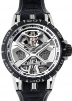 ロジェデュブイ - エクスカリバー ウラカン | ROGER DUBUIS | DBEX0803 TI スケルトン文字盤 自動巻き ラバー | 88本日本限定 | 委託品 | 未使用品  |