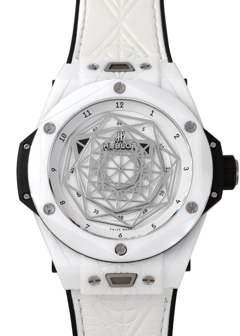 ウブロ - ビッグバン ウニコ サンブルー セラミックホワイト | HUBLOT