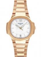 パテックフィリップ - レディース ノーチラス | PATEK PHILIPPE | 7118/1R-001 | RG シルバー文字盤 自動巻き ブレスレット | 委託品 | 未使用品  |