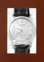 パテックフィリップ - カラトラバ | PATEK PHILIPPE | 5196G-001 | WG シルバー文字盤 手巻き レザー | レストア | 中古 |