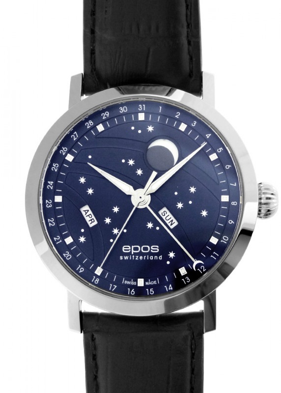 epos ナイトスカイ スイス製 自動巻き腕時計 ナイトスカイ[3391BL] Night Sky | エポス メンズ 新品 時計