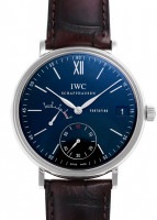 IWC - ポートフィノ ハンドワインド 8DAYS | INTERNATIONAL WATCH COMPANY | IW510102 | SS 黒文字盤 手巻き レザー | 中古 |