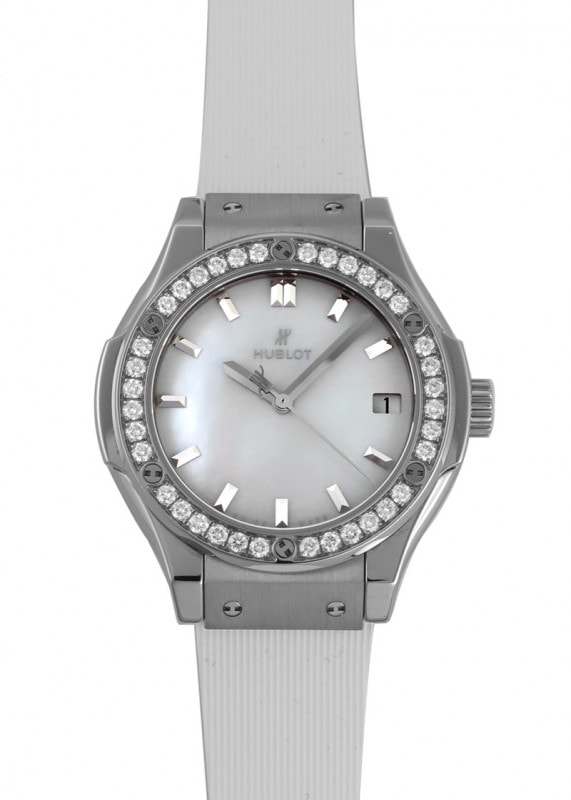 ウブロ - クラシックフュージョン パールホワイト ダイヤモンド