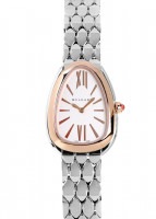 ブルガリ - セルペンティ セドゥットーリ | BVLGARI | 103144 | SS/PG シルバー文字盤 クォーツ ブレスレット |