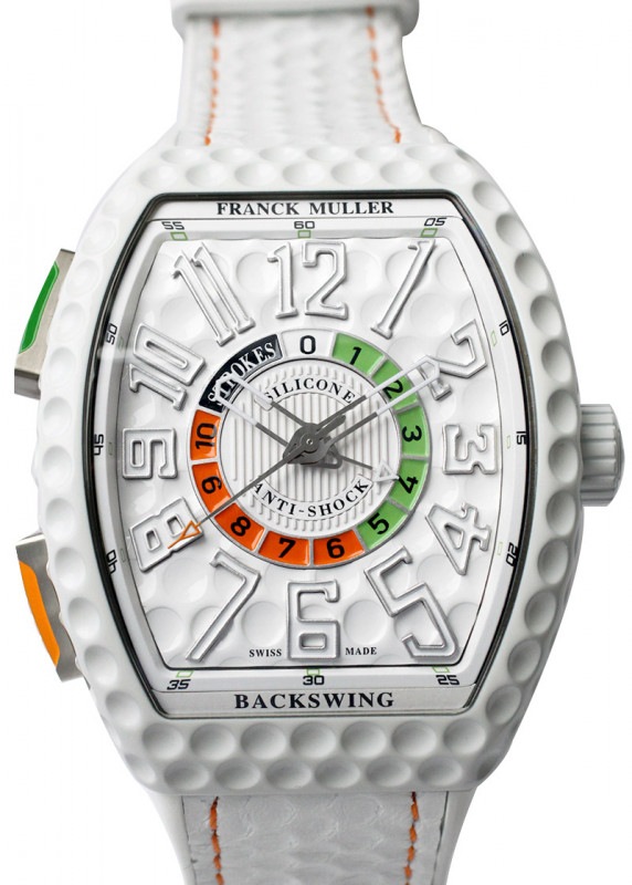 フランクミュラー V45 C GOLF TTBCBC ヴァンガード ゴルフ TI 白文字盤