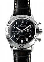 ブレゲ - トランスアトランティック | BREGUET | 3820ST/H2/9W6 | SS ブラック文字盤 自動巻き レザー | 中古 |