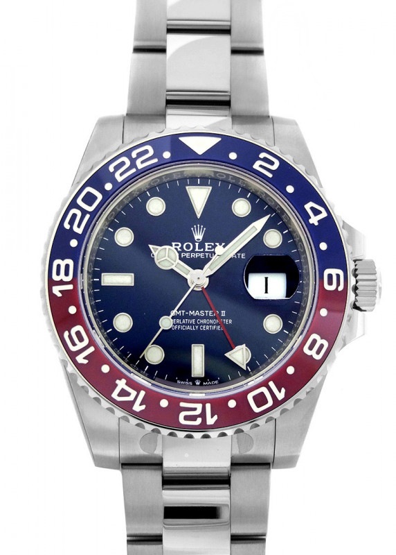 ロレックス 126719BLRO オイスターパーペチュアル GMTマスターⅡ WG