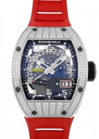 リシャールミル - オートマティック オーバーサイズデイト ダイヤモンド | RICHARD MILLE | RM029 | WG スケルトン文字盤 自動巻き ラバー | 中古 |