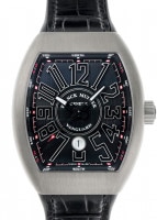 フランクミュラー - ヴァンガード | FRANCK MULLER | V45SCDT TT BR NR N | TI 黒文字盤 自動巻き ラバーアリゲーター | 中古 |