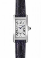 カルティエ - タンクアメリカン | CARTIER | W2601956 | SM WG 白文字盤 クォーツ レザー | 中古 |
