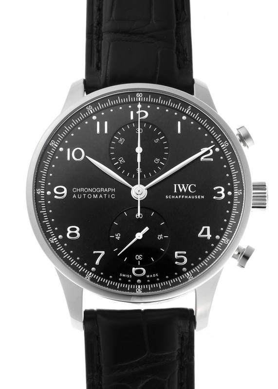 最終値下げ 銀座RASIN IWC ポルトギーゼ用 クロコダイルベルト