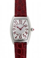 フランクミュラー - トノーカーベックス パスティーユ | FRANCK MULLER | 1752QZ1P | SS シルバー文字盤 クォーツ レザー | 中古 |