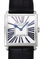ロジェデュブイ - ゴールデンスクエア | ROGER DUBUIS | G40 | WG シルバー文字盤 自動巻き レザー | 中古 |
