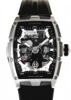 クストス - チャレンジ ジェットライナーII | CVSTOS | CVT-JET2-SL ST | SS スケルトン文字盤 自動巻き ラバー | 中古 |