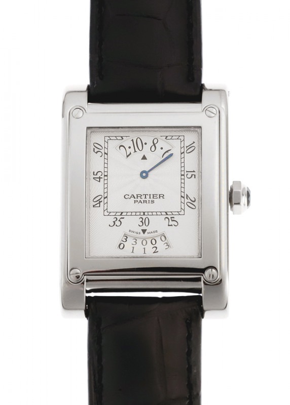 Cartier☆☆今年購入品 カルティエ Cartier トーチュ クロノグラフ W1540751 K18PG/社外ベルト