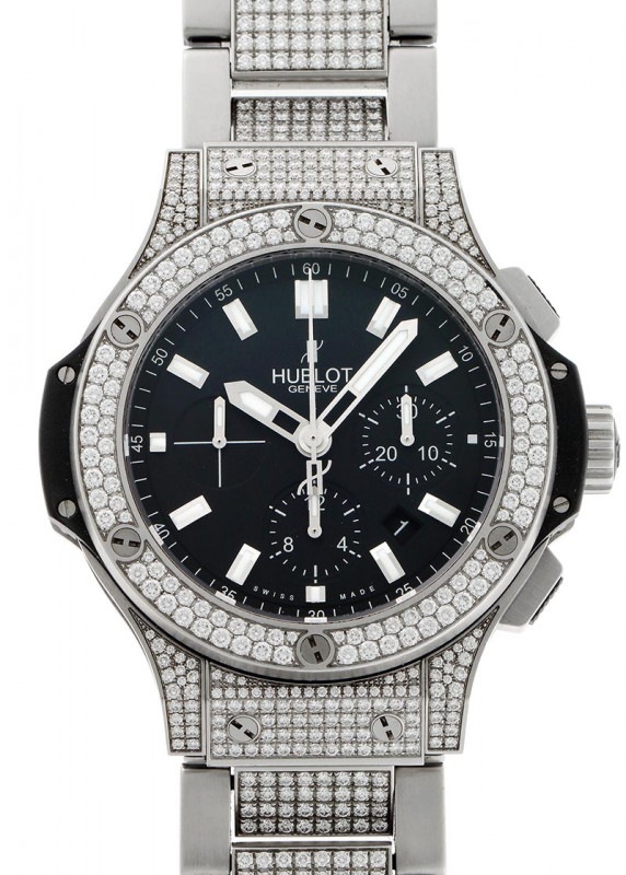 HUBLOT ビックバン 自動巻き ウブロ - ビッグバン エボリューション パヴェ | HUBLOT | 301.SX.1170