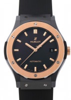 ウブロ - クラシックフュージョン セラミック キングゴールド | HUBLOT | 511.CO.1181.RX | CE&PG 黒文字盤 自動巻き ラバー | 未使用品  |