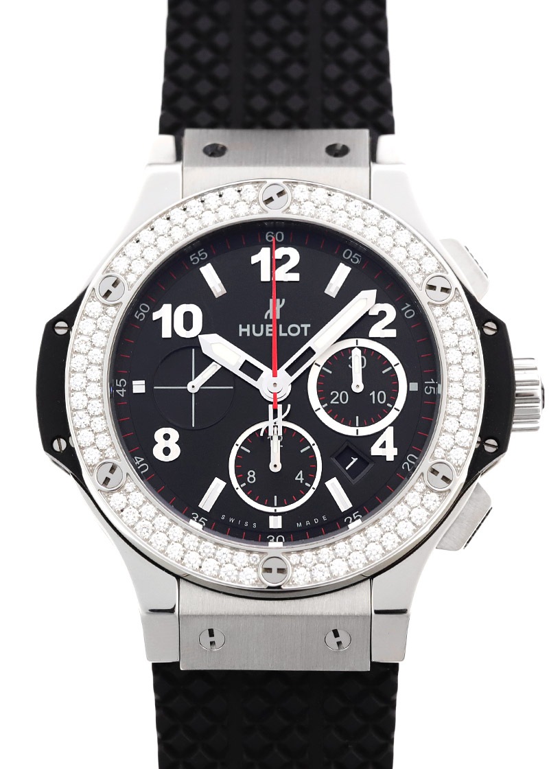 HUBLOT ビックバン 自動巻き ウブロ - ビッグバン ベゼルダイヤ | HUBLOT | 301.SX.130.RX.114 | SS