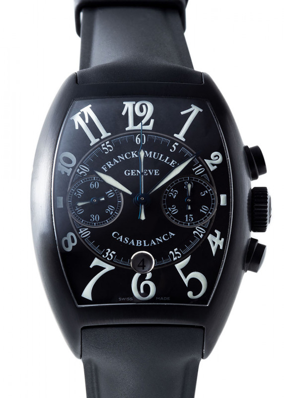 フランクミュラー クロノグラフ 腕時計 ブラック フランクミュラー - カサブランカ クロノグラフ ノワール | FRANCK