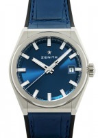 ゼニス - デファイ クラシック | ZENITH | 95.9000.670/51.R584 | TI ブルー文字盤 自動巻き ラバーアリゲーター | 委託品 | 中古 |