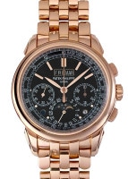 パテックフィリップ - パーペチュアルカレンダー クロノグラフ | PATEK PHILIPPE | 5270/1R-001 | RG 黒文字盤 手巻き ブレスレット | 委託品 | 未使用品  |