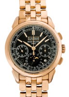 パテックフィリップ - パーペチュアルカレンダー クロノグラフ | PATEK PHILIPPE | 5270/1R-001 | RG 黒文字盤 手巻き ブレスレット | 未使用品  |