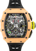 リシャールミル - オートマティック フライバック クロノグラフ | RICHARD MILLE | RM11-03 | RG/TI スケルトン文字盤 自動巻き ラバー | 委託品 | 未使用品