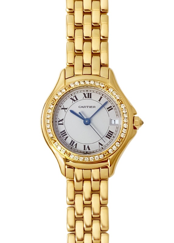 カルティエ - パンテール クーガー SM ベゼルダイヤ | CARTIER