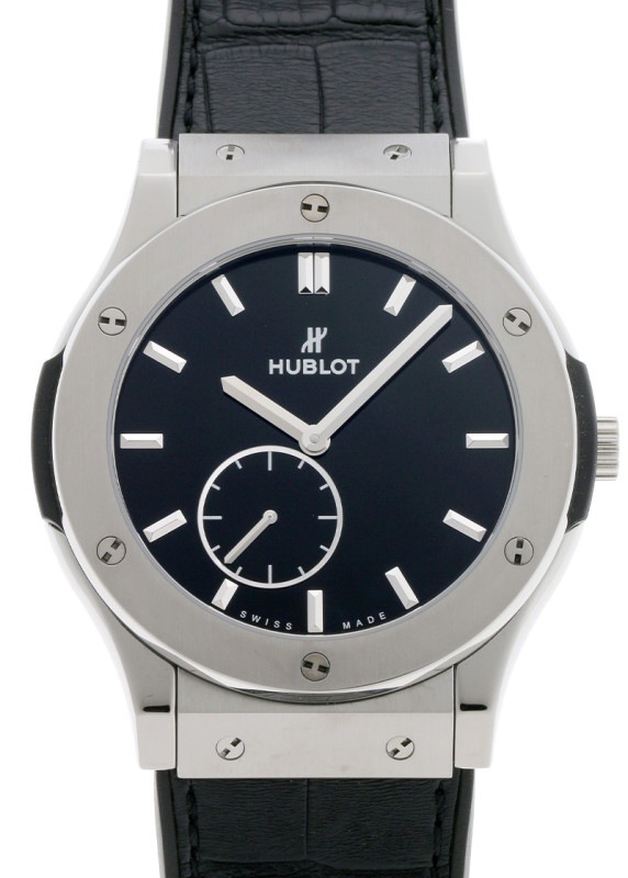 Hublot 自動巻き 腕時計 ブラックレザー 0000000086312_ALkqLdZ.jpg