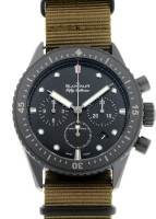 ブランパン - フィフティ ファゾムス バチスカーフ フライバック クロノグラフ | BLANCPAIN | 5200-0130-B52A | CE 黒文字盤 自動巻き キャンバス | 中古