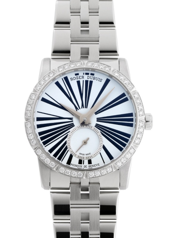 内部点検済 ROGER DUBUIS ロジェデュブイ エクスカリバー 36 ダイヤベゼル DBEX0377 ダイヤモンド 白 ホワイト SS ステンレス メンズ ボーイズ レディース 自動巻き【6ヶ月保証】【腕時計】【中古】 0000000087672_Cyar0Wi.jpg