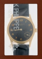 パテックフィリップ - カラトラバ | PATEK PHILIPPE | 5026J-001 | YG 黒文字盤 自動巻き レザー | レストア | 中古