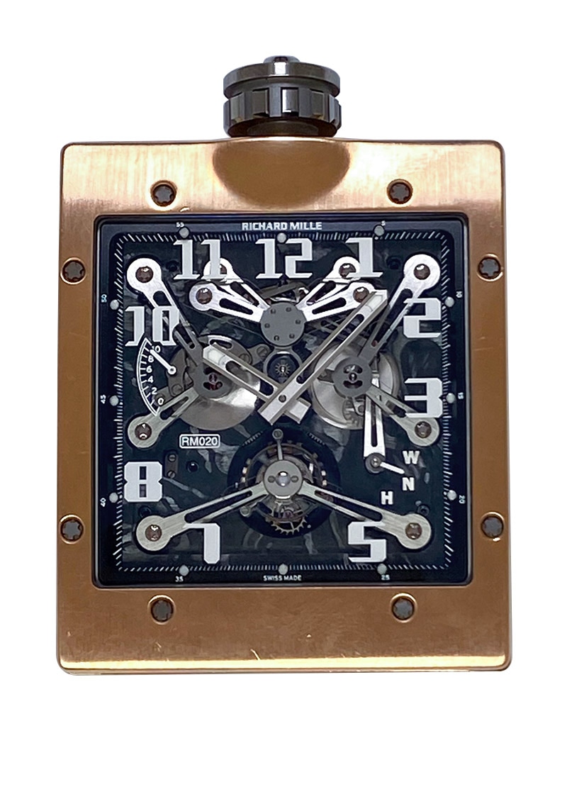 RICHARD MILLE リシャールミル 高級腕時計ケース ブラック 中古)RICHARD MILLE リシャール ミル RM035 ラファエル・ナダル