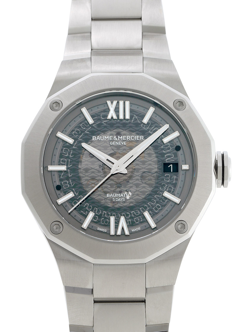 新品未使用　BAUME & MERCIER リビエラ　moa10702 ボーム＆メルシェ - リビエラ 5Days | BAUME&MERCIER | MOA10702 | SS