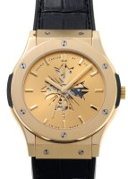 ウブロ - クラシックフュージョン ショーンカーター 世界100本限定 | HUBLOT | 515.VX.4001.LR.SHC13 | YG シャンパン文字盤 手巻き レザー | 中古
