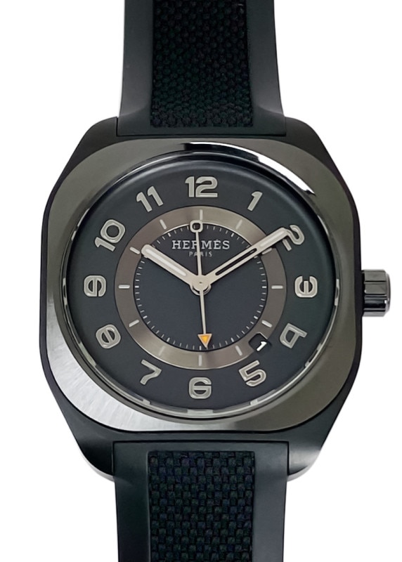 エルメス - H08 | HERMES | SP1.742.332 | グラフェン 黒文字盤 自動