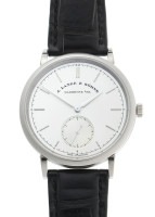 A.ランゲ＆ゾーネ - サクソニア オートマティック | A.LANGE&SOHNE | 380.026 | WG シルバー文字盤 自動巻き レザー | 未使用品