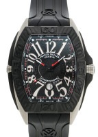 フランクミュラー - コンキスタドール グランプリ | FRANCK MULLER | 9900SCDT GPG | TI 黒文字盤 自動巻き ラバー | 中古