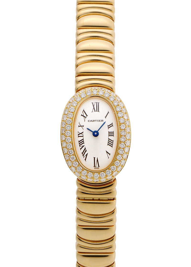 Cartier ダイヤモンド装飾 腕時計 カルティエ/ミニVLCヴァンドーム/ツーポイントダイヤモンド/SWISS