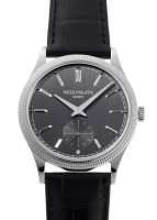 パテックフィリップ - カラトラバ | PATEK PHILIPPE | 6119G-001 | WG グレー文字盤 手巻き レザー