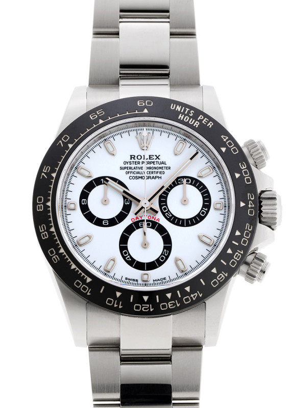 デイトナ/ホワイト文字盤/自動巻き ロレックス - オイスターパーペチュアル コスモグラフ デイトナ