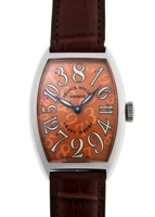 フランクミュラー - トノーカーベックス クレイジーアワーズ | FRANCK MULLER | 5850CH | WG コッパー文字盤 自動巻き レザー | 委託品 | 中古