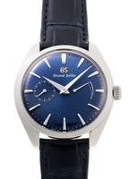 グランドセイコー - エレガンスコレクション 岩手山パターン | GRAND SEIKO | SBGK005(9S63-00B0) | SS ブルー文字盤 手巻き レザー | 中古