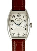 フランクミュラー - トノウカーベックス | FRANCK MULLER | 5850SC Real madrid | SS シルバー文字盤 自動巻き レザー | 委託品 | 中古