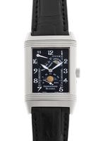 ジャガールクルト - レベルソ サンムーン | JAEGER LECOULTRE | Q2753470(270.3.63) | WG 黒文字盤 手巻き レザー | 中古